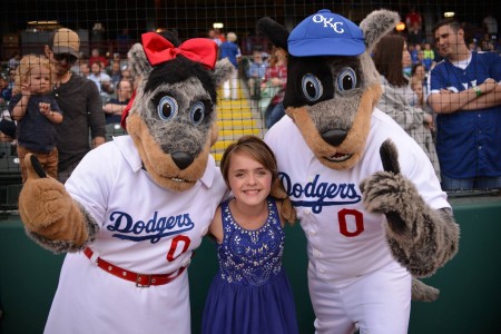 2018 Oklahoma City Dodgers Brooklyn Mascot