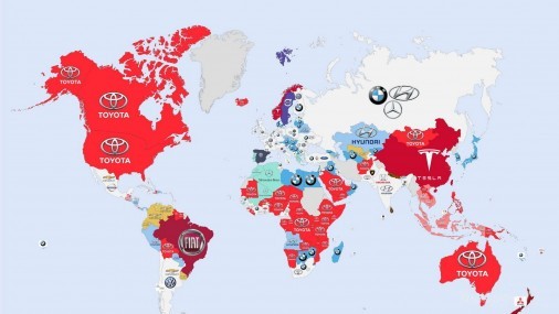 Cuáles son las marcas de automóviles más buscadas en el mundo virtual