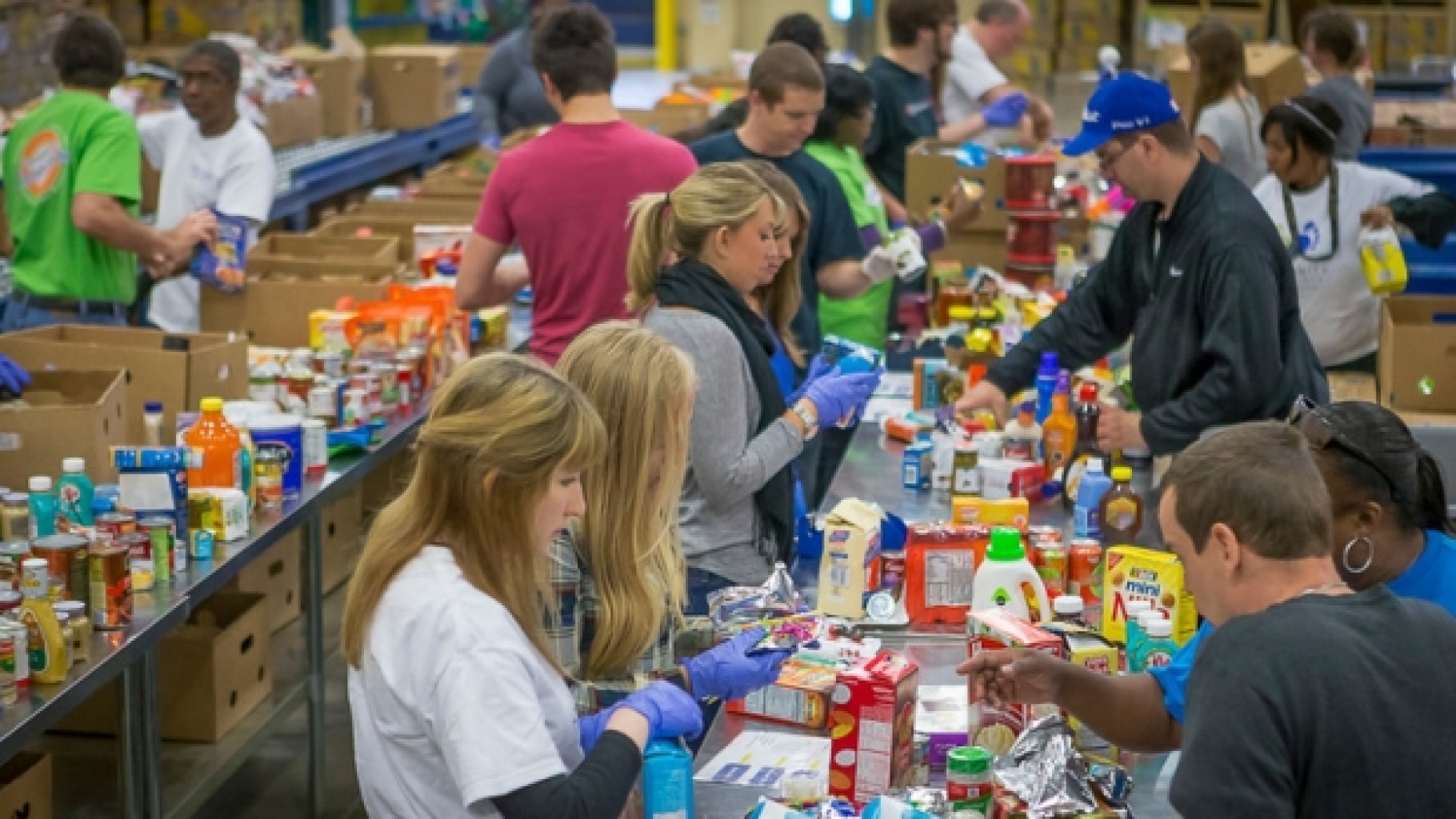 Regional Food Bank Needs 1,400 Volunteers  in April to Prepare, Pack and Sort Food for the Teacher Walkout and Beyond