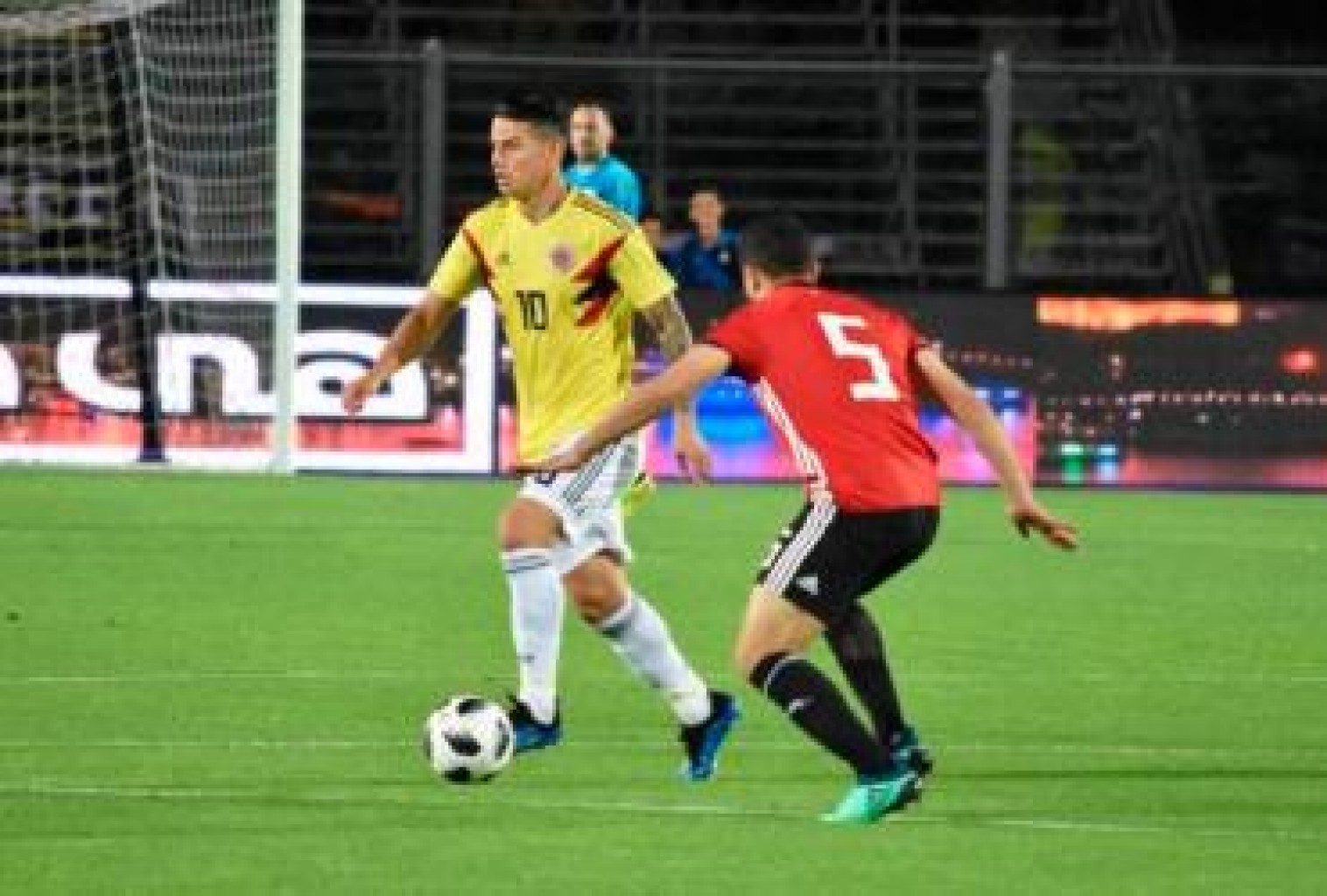 Colombia con dudas luego de empatar ante Egipto en un compromiso amistoso
