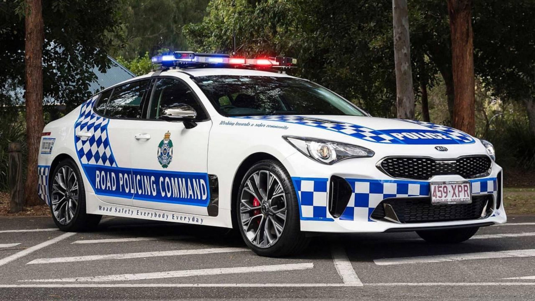 La policía Australiana ya depende del Kia Stinger como su aliado