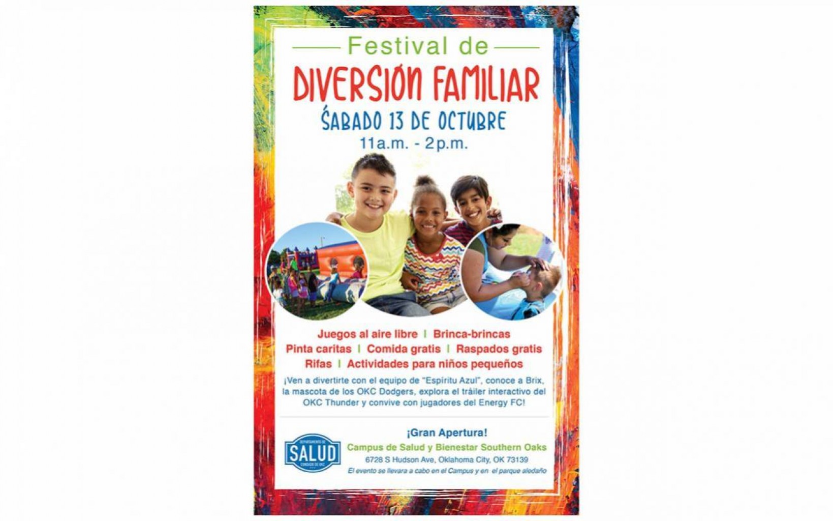 ¡El Festival de Diversión Familiar, está a la Vuelta de la esquina!