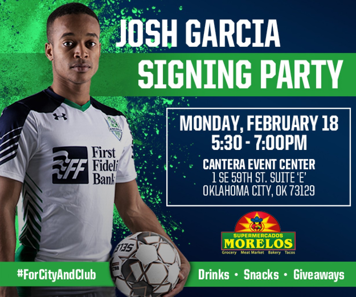 Welcome to Energy FC Josh Garcia!