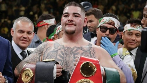 Andy Ruiz se convierte en primer Campeón de Peso Pesado de ascendencia Mexicana