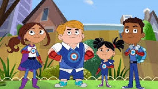 HERO ELEMENTARY una escuela de  superhéroes DISPONIBLE en PBS KIDS 