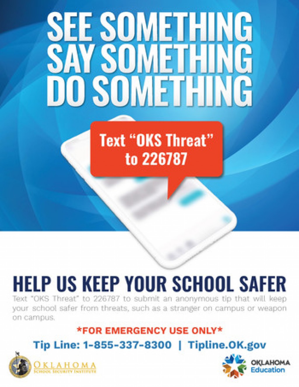 Nueva Tecnología permite que las amenazas Escolares sean reportadas por Texto