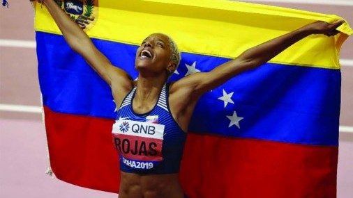 Yulimar Rojas, primera mujer venezolana campeona olímpica
