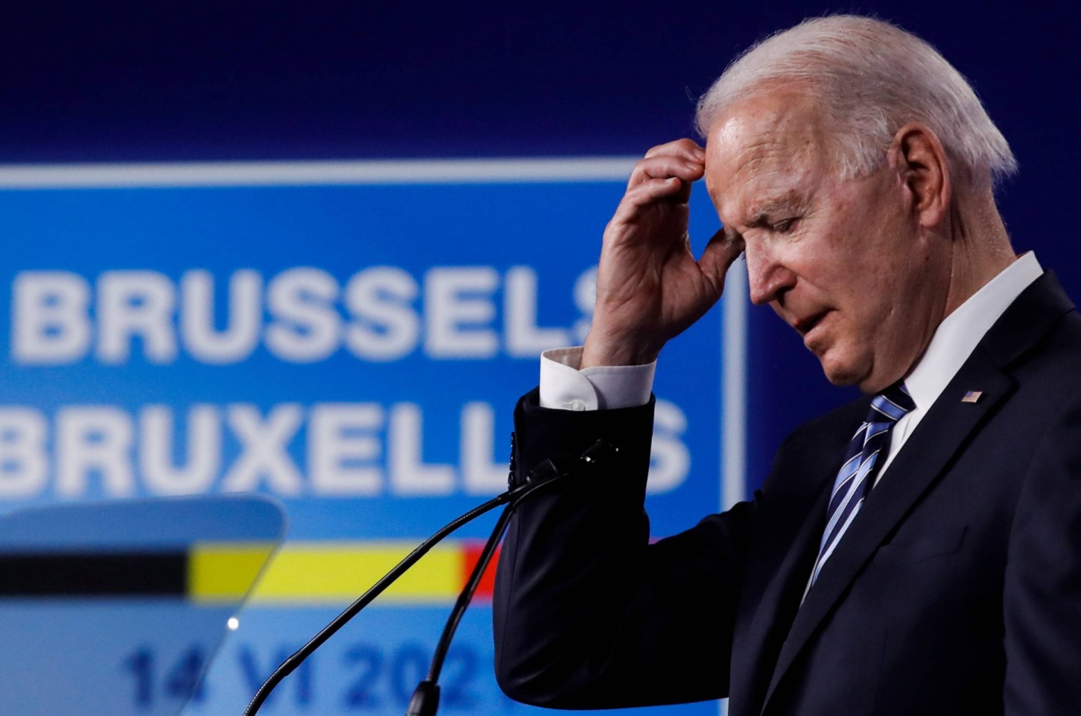 Biden admite frustración por  estancamiento de su agenda
