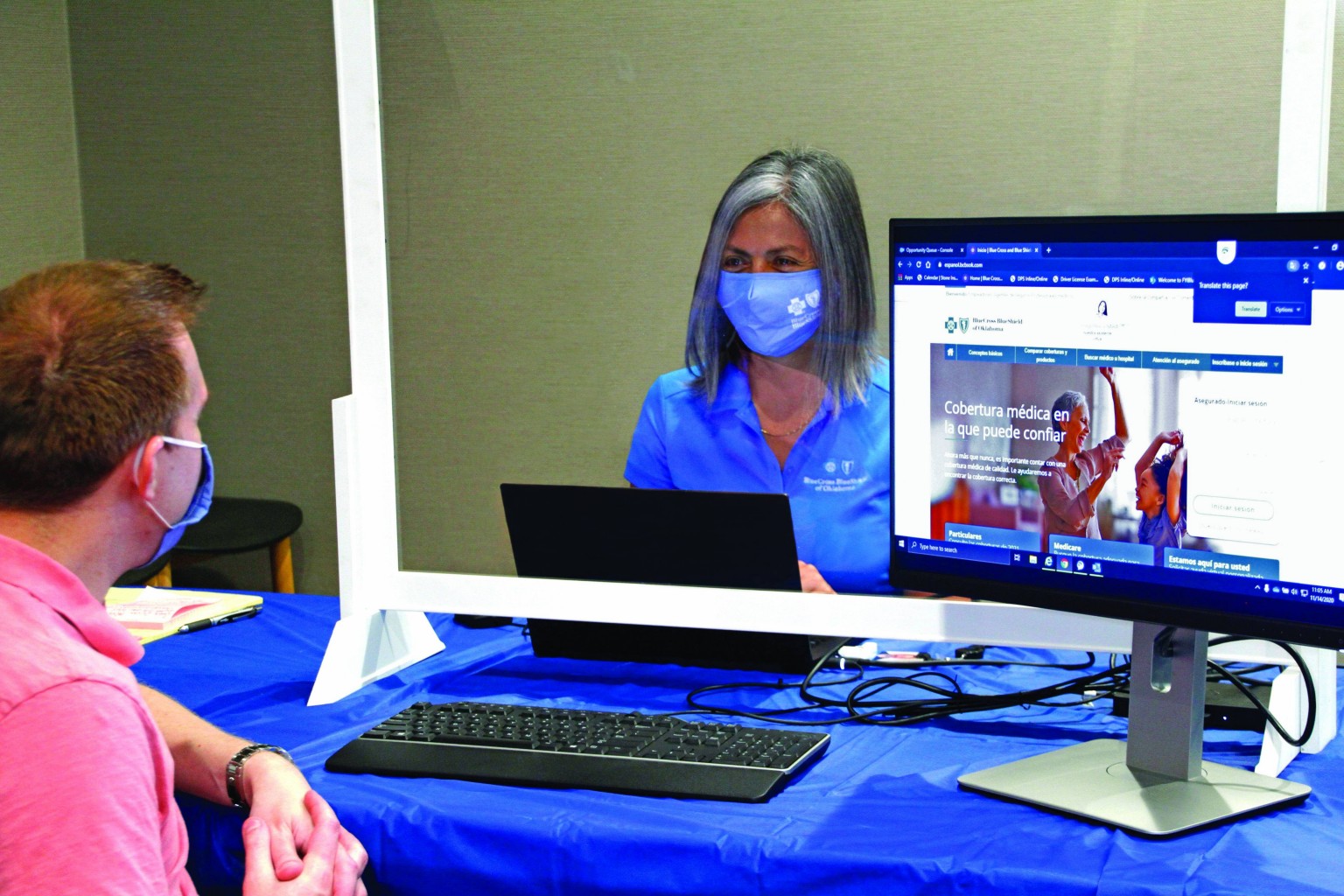 Blue Cross and Blue Shield of Oklahoma ofrece ayuda para solicitar cobertura Médica 