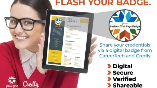 Oklahoma CareerTech  to issue digital badges