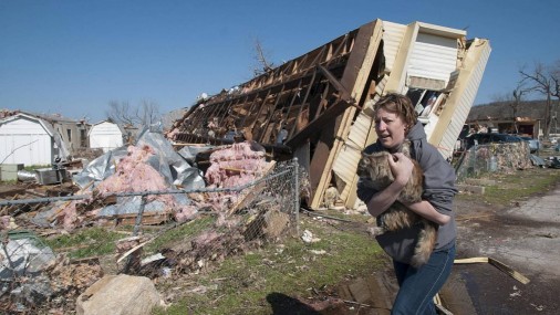 Una serie de tornados deja al menos 23 muertos en el sur de Estados Unidos