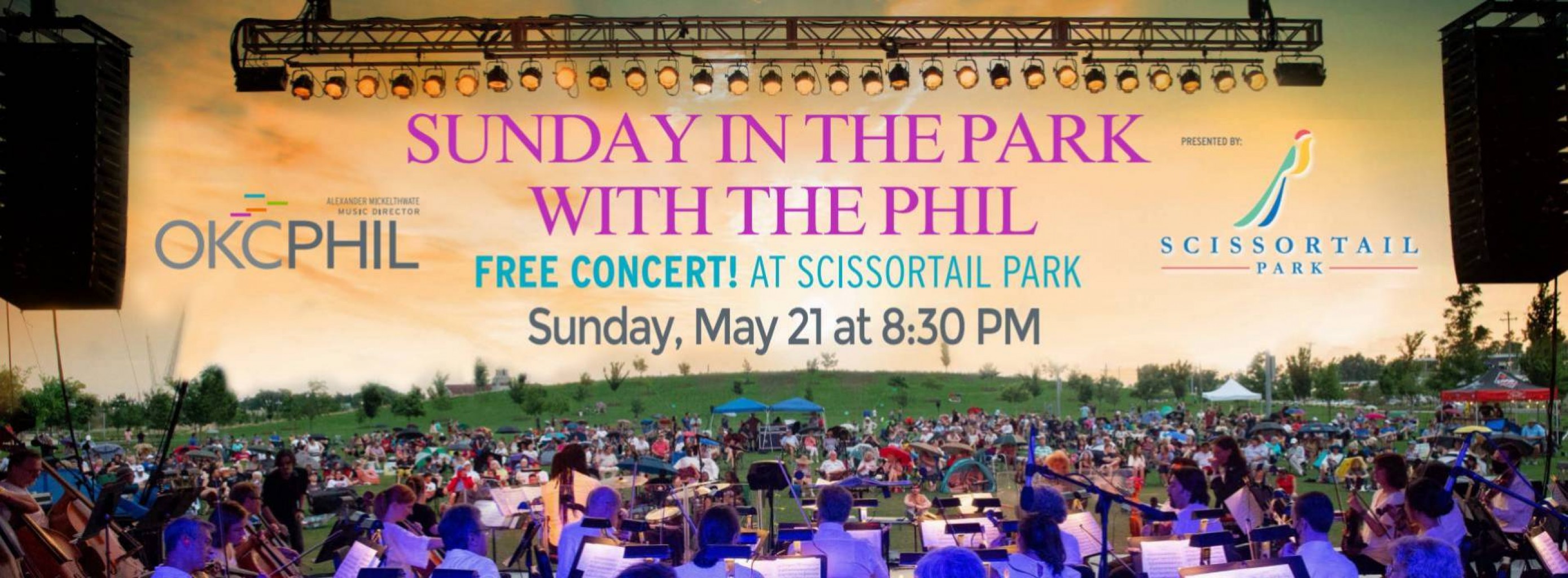 Filarmónica de Oklahoma City presenta concierto gratuito en Scissortail Park