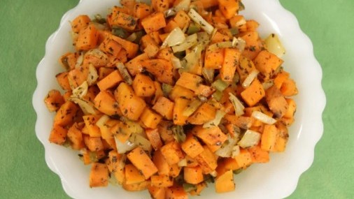 Receta de la Semana: Camote al horno con chile y limón