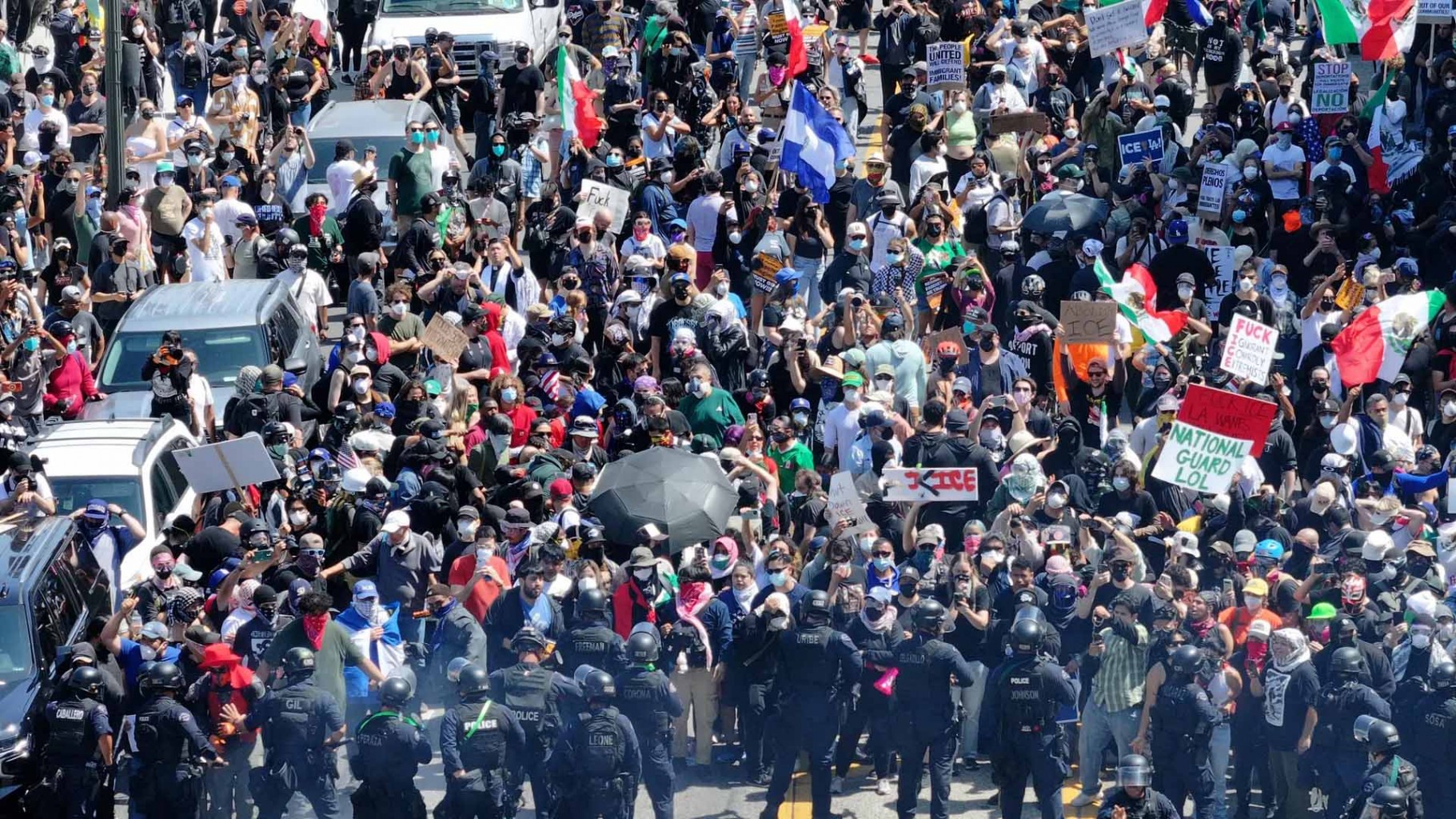 Mensaje a los manifestantes en  California: OPINIÓN