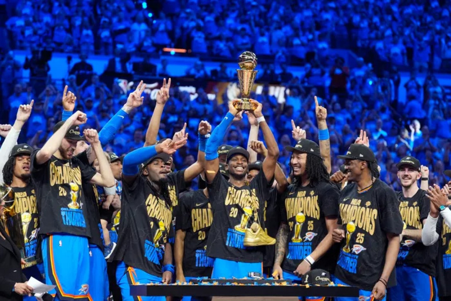 ¡OKC THUNDER HACEN HISTORIA "CAMPEONES DE LA NBA"!