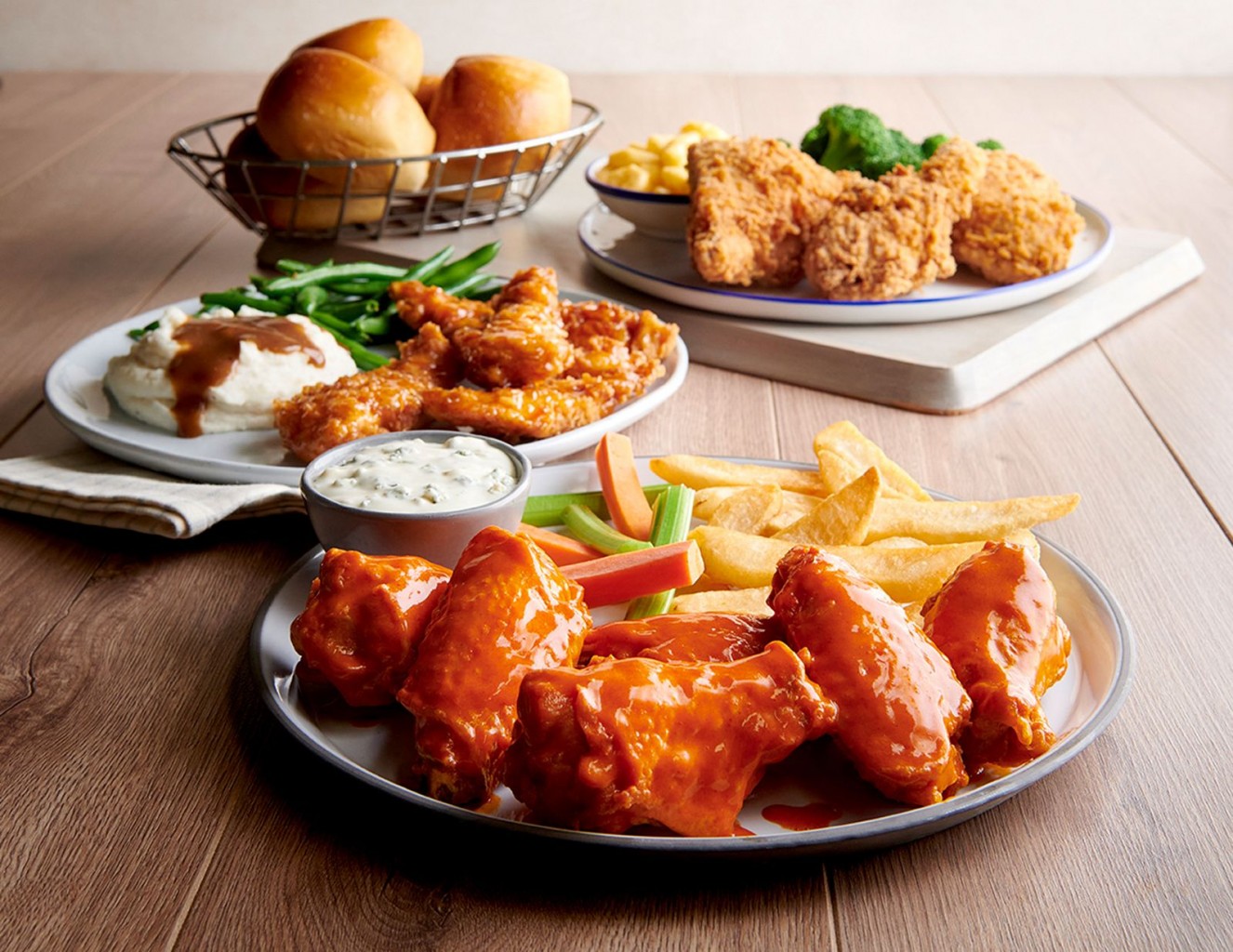 Golden Corral da la bienvenida a todo lo que puedas comer “alitas de pollo”