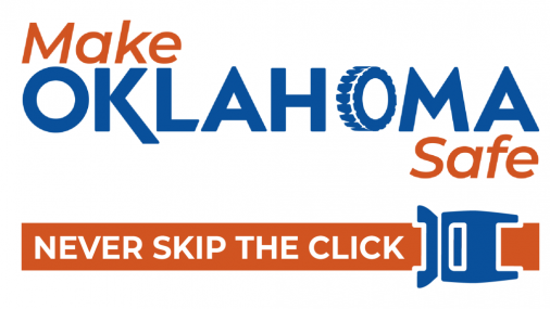 “Never Skip the Click” Campaña de seguridad del cinturón de Oklahoma