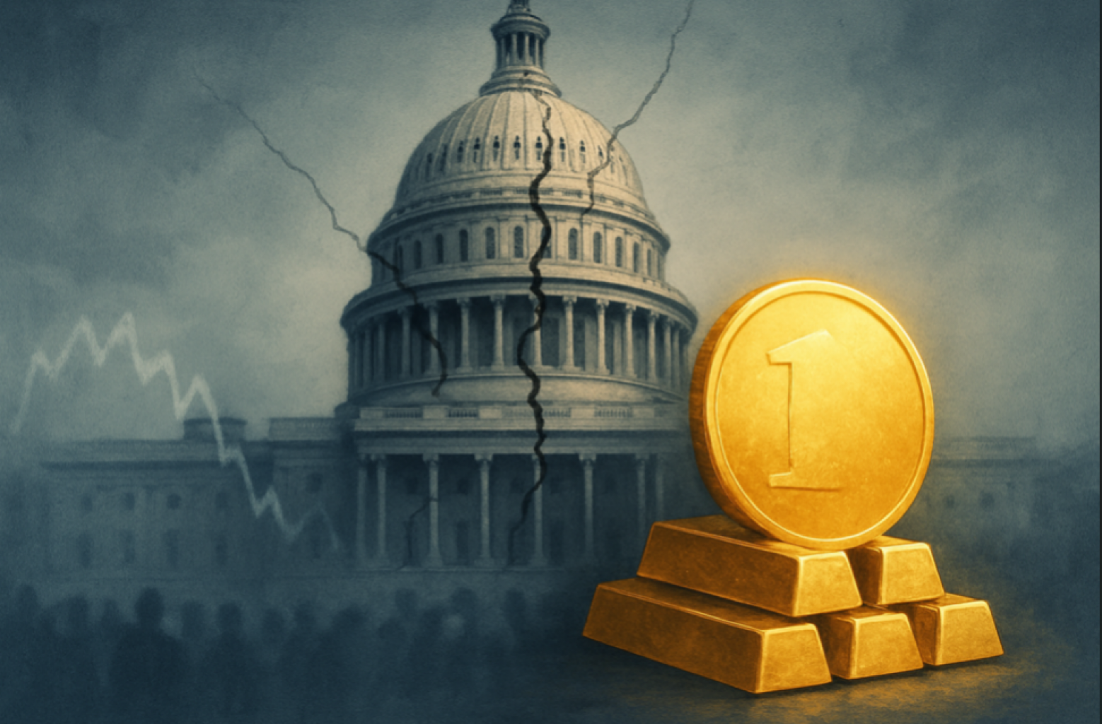 Oro rompe récord impulsado por la incertidumbre  global y el cierre del gobierno en EE.UU.