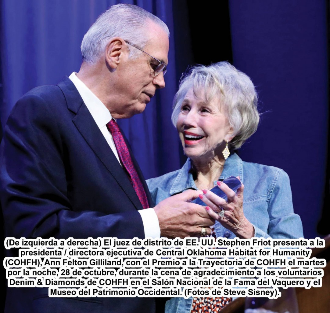 Fe, compasión y propósito: Ann Felton Gilliland  Honrada con el "Premio a la trayectoria"