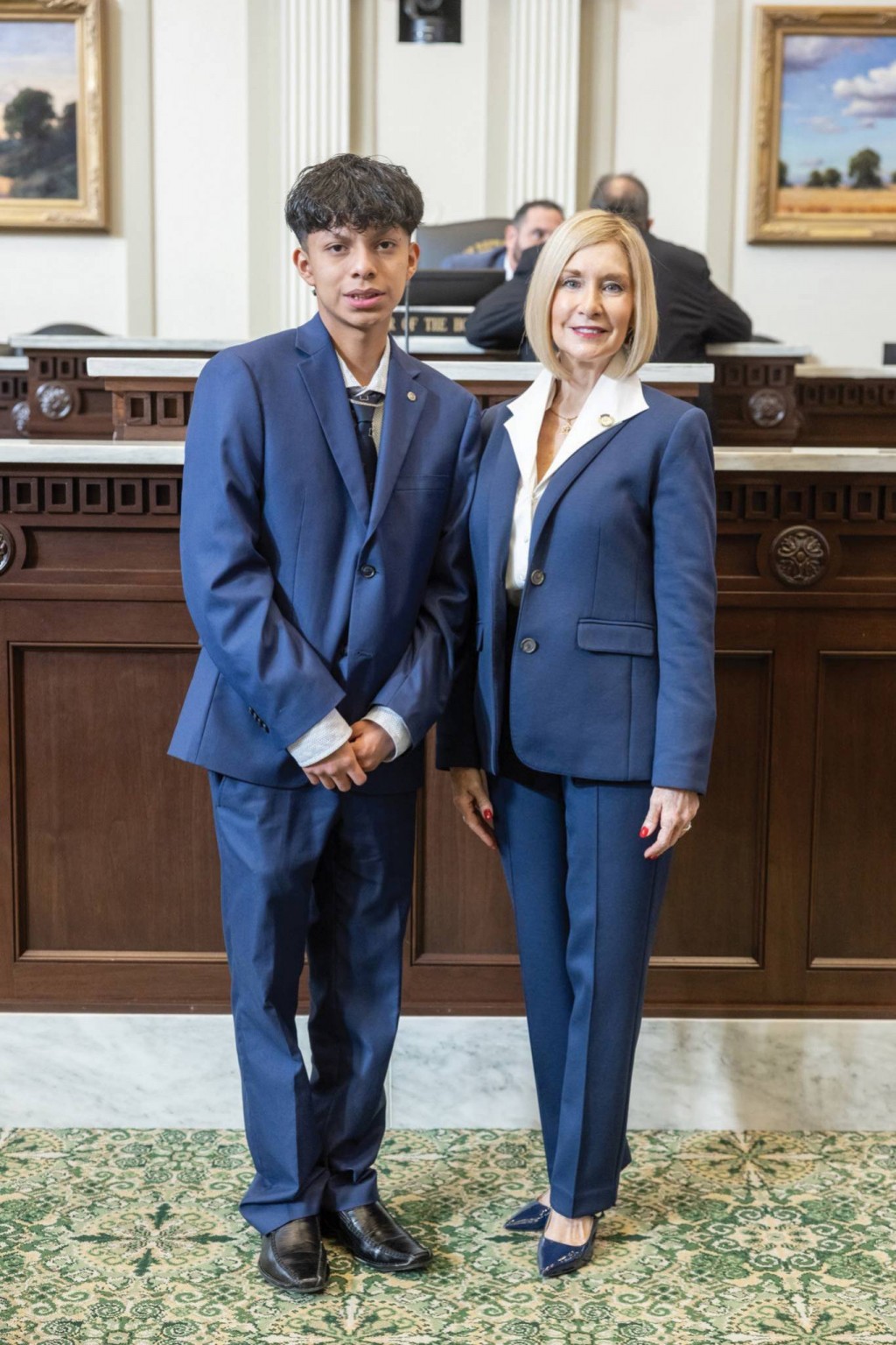 Estudiante Reconocido por su  servicio legislativo