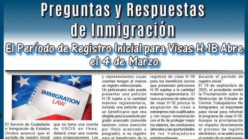 Preguntas y Respuestas de Inmigración