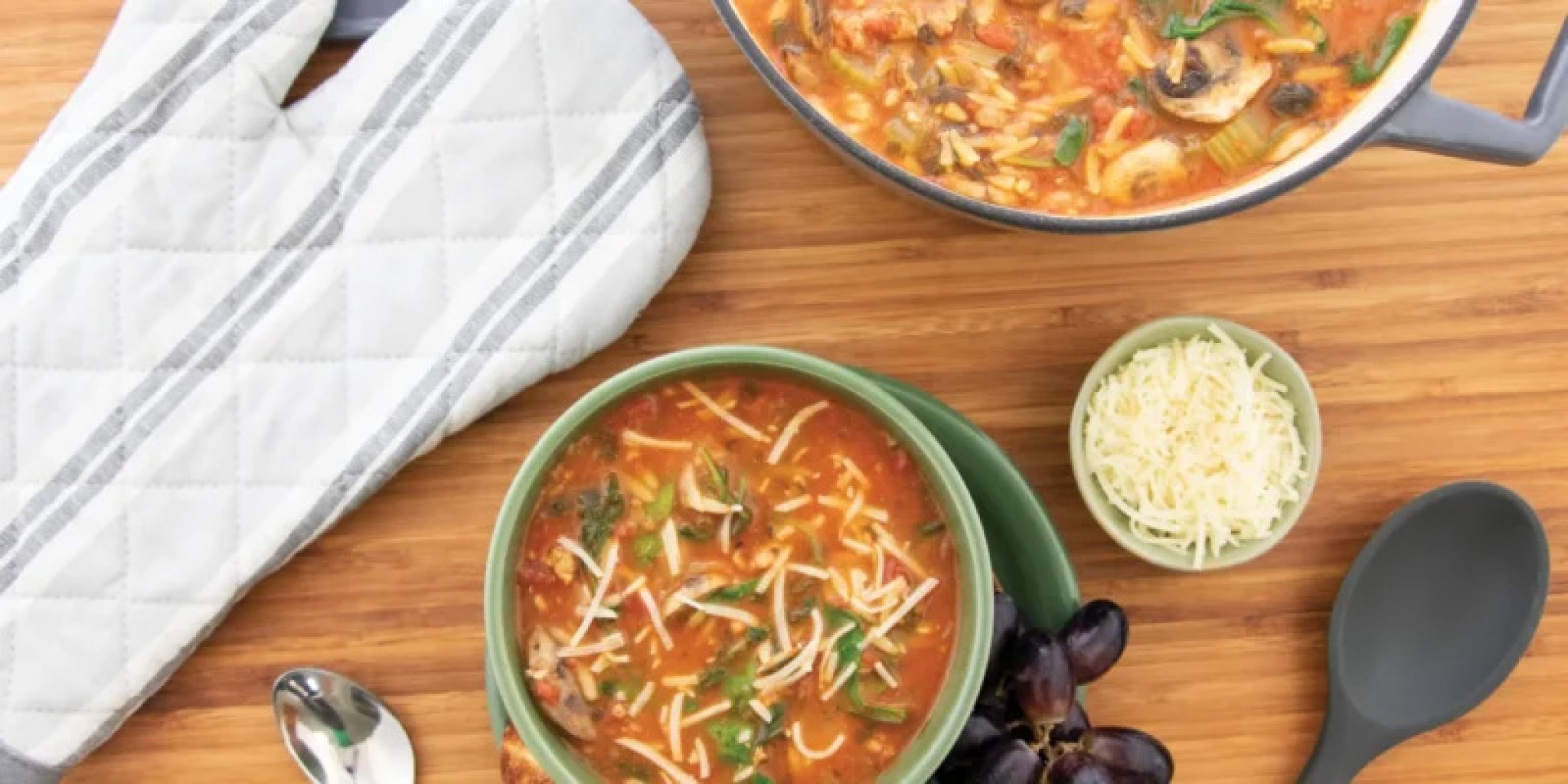 Receta de la Semana: Sopa de Salchichas Italianas