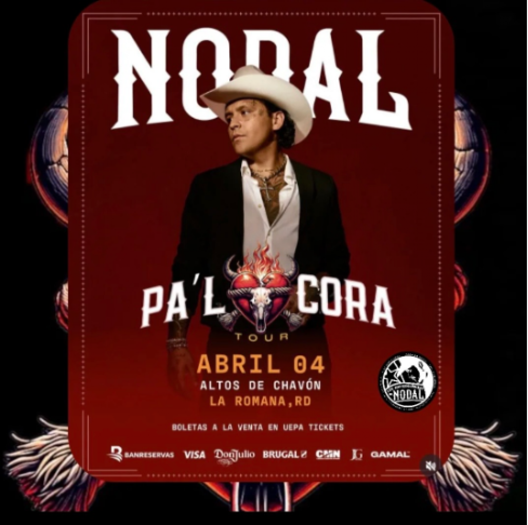 CHRISTIAN NODAL LLEGA A LA REPÚBLICA DOMINICANA