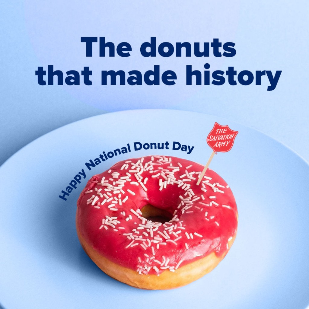 Salvation Army celebra el Día Nacional de la Donut
