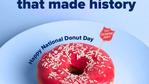 Salvation Army celebra el Día Nacional de la Donut