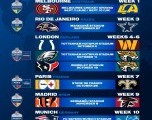La NFL presenta el calendario de partidos internacionales de 2026