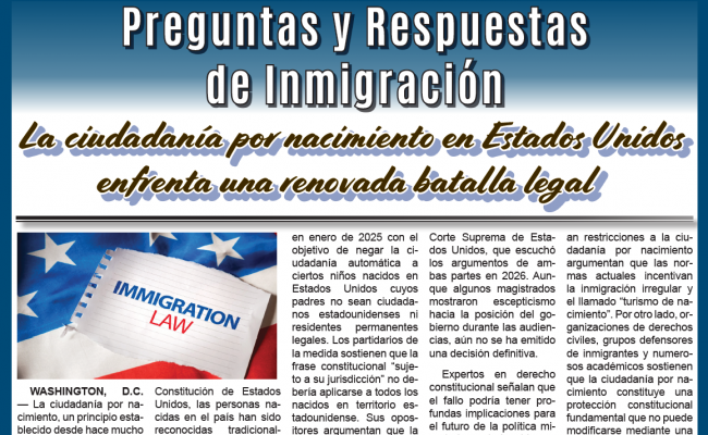 Preguntas y Respuestas de Inmigración