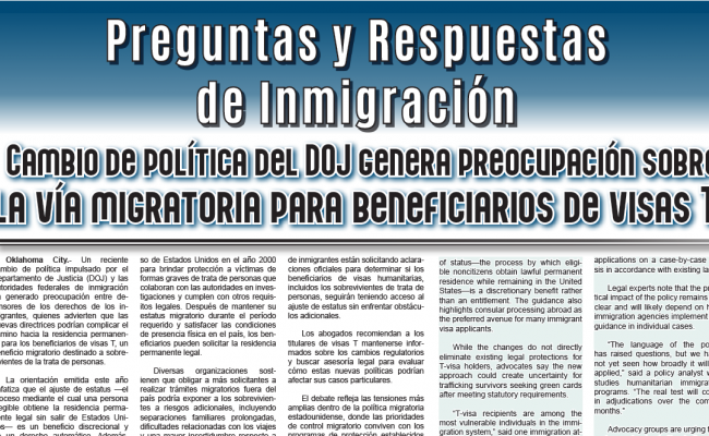Preguntas y Respuestas de Inmigración