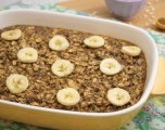 Receta de la Semana: Avena de Banana al Horno