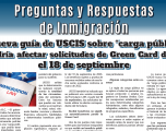 Nueva guía de USCIS sobre “carga pública” podría afectar solicitudes de Green Card desde el 18 de septiembre