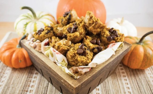 Receta de la Semana: Mordeduras de Calabaza de Avena