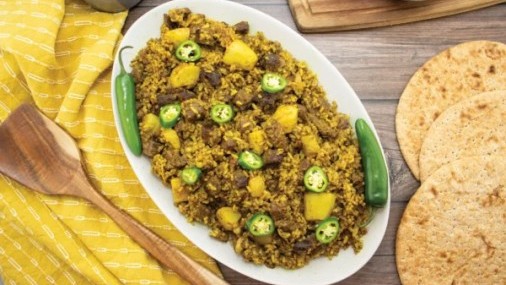 Receta de la Semana: Biryani de Res